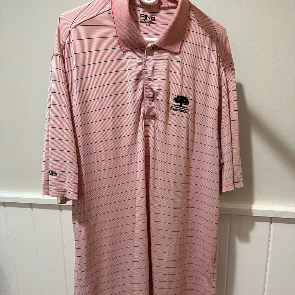 Ping Stitched Francis A. Gross Polo